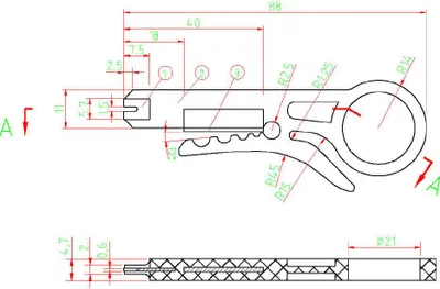 Produktbild von ProfiPatch LSA Anlegewerkzeug Auflegewerkzeug für Netzwerkdose Patchpanel Keystones LAN ISDN