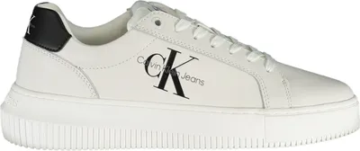 Image de CALVIN KLEIN BLANC CHAUSSURES DE SPORT POUR FEMMES : Couleur - Blanc, Taille - 39 Taille : 39 Couleur : Blanc