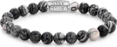 Image de Rebel & Rose Armband Black Wolf RR-80032-S-L Herren