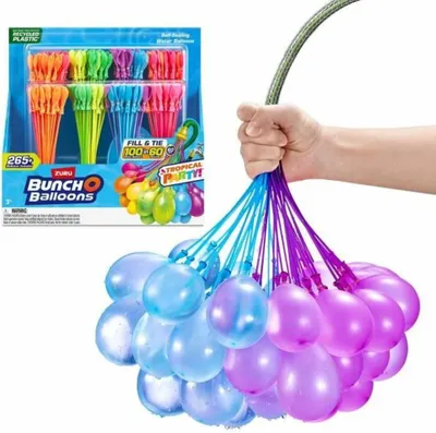 Immagine prodotto di Water Balloons - ZURU BUNCHO BALLOONS - Tropical Party - 265 Balloons - Automatic Closure - Ready in 60 sec