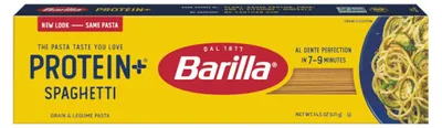 Produktbild von Barilla Spaghetti Protein Plus mit Erbsenprotein Packung 400g