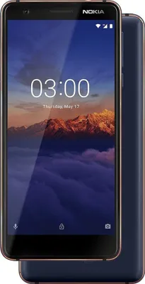 Produktbild von Nokia Smartphone 3.1 13,2cm (5,2 Zoll), 4G, 2GB, 16GB, Farbe: Blau/Kupfer