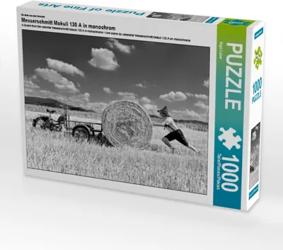 Produktbild von Calvendo Ein Motiv aus dem Kalender Messerschmitt Mokuli 130 A in monochrom 1000 Teile Puzzle quer 640x480mm, Laue Ingo; 7319784