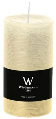 Produktbild von Wiedemann 281005.073 Stumpenkerze - 130 x 68 mm, bisquit