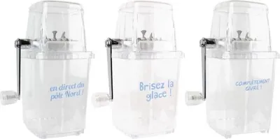 Produktbild von Eiscrusher KV7141 - Handkurbel - Transparent - H 23,5 cm
