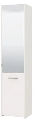Produktbild von Scido - Schuhschrank, 47x38x199h cm Weiß, 8 Ablagen