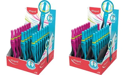 Image de Maped 181611 Compas Maped KID'Z AGILITY avec bague d'adaptation, couleurs assorties