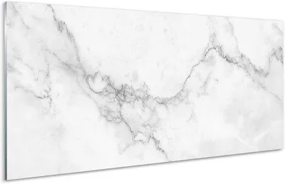 Produktbild von Schutzglaskunst für Wohnbereich und Esszimmer - Sicherheits-Sicherheitsglas - 125x50 cm - Marmoreffekt-Glaswand