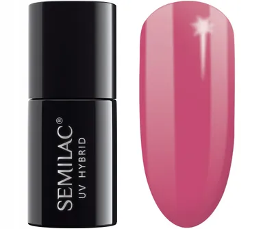 Obrázek produktu pro SEMILAC Hybridní lak 007 Pink Rock - 7 ml