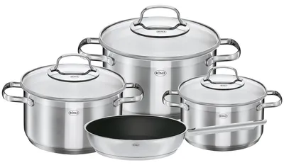 Produktbild von RÖSLE Kochtopf Set 4-tlg. ELEGANCE 13470 Induktion