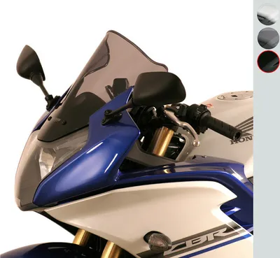 Obrázok produktu pre Čelné sklo na motorku MRA HONDA CBR 600 F, PC 41, 2011-, forma R, čierne