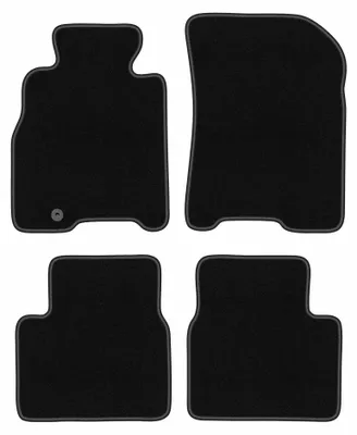 Obrázok produktu pre Velúrové autokoberce pre: Mazda Xedos 9 1993-2001 (sedan) – sada 4 ks, čierne, na mieru – Wielganizator BASIC