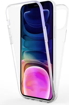Zdjęcie produktu dla Etui ochronne NALIA Clear 360° do iPhone 13 Pro Max, pełna ochrona, przezroczyste, twarde etui, silikon i osłona ekranu