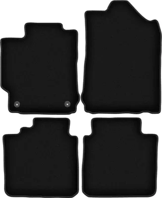Immagine prodotto di Tappetini in velluto per Toyota Camry VIII XV50 (2011-2018, berlina) neri, set 4 pz, con fissaggi