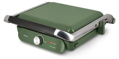 Produktbild von Elektrogrill mit hoher Leistung in Salbeigrün