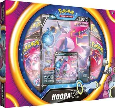 Produktbild von Pokémon - Hoopa V Box - englisch