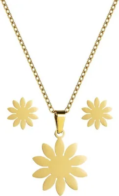 Produktbild von Set SU-21085 - Elegantes Schmuckset in Gold KP21085