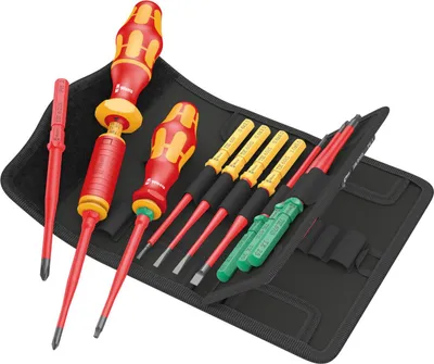 Obrázek produktu pro Wera 05006609001, 230 mm, 120 mm, 82 mm, 845 g, 16 kusů, Česká republika