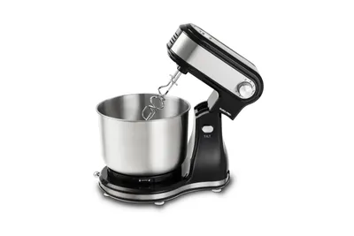 Produktbild von Swiss Pro+ Standmixer 3,5L Handmixer mit Rührschlüssel 6 Geschwindigkeiten 300W Teigmaschine