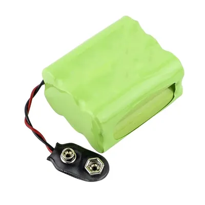 Produktbild von Akku 0-9913-Q passend für Visonic Powermax 7,2V AkkuPack mit 9V Clip