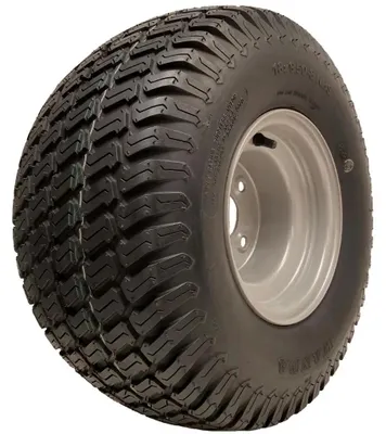 Obrázek produktu pro 18x9.50-8 4vrstvá pneumatika pro sekačky na trávu, kočárky a vozíky na 4paprskovém ráfku PCD -