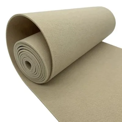 Zdjęcie produktu dla Filc poliestrowy rolka 30X250 cm szary do szycia rękodzieła patchwork