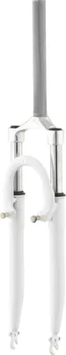 Produktbild von Federgabel 28 Zoll 1-1/8 Zoll Weiß MODUS Stahlfeder V-Brake 155 mm Gabelschaft