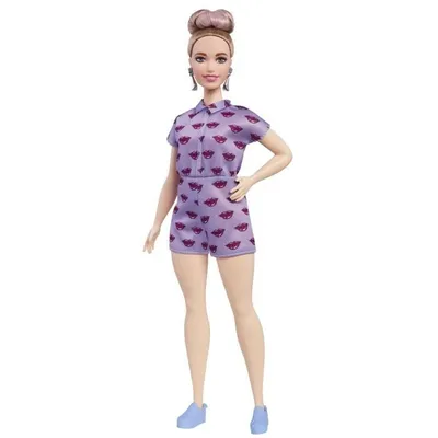 Produktbild von Barbie Fashionistas Doll 76 Lavender Kiss - Curvy,, Weiblich, 3 Jahr(e), Mädchen, Mehrfarbig