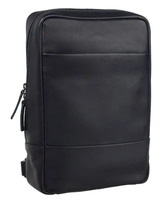 Produktbild von LEONHARD HEYDEN Leder Umhängetasche Sling Bag Hamburg Crossbag Black schwarz