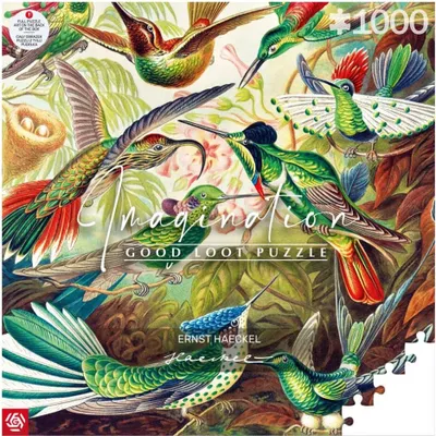 Produktbild von Ernst Haeckel Imagination Puzzle Hummingbirds/Kolibry (1000 Teile)