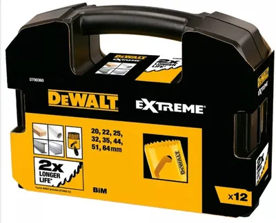 Produktbild von DEWALT EXTREME Bi-Metall Lochsägen-Set Universal 12-tlg.