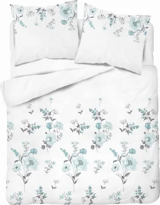 Zdjęcie produktu dla Pościel satynowa bawełniana 220x200 Home Satin Detexpol kwiaty