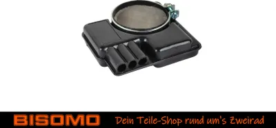 Produktbild von Ersatz-Luftfilter für Piaggio / Vespa Boss, Bravo, Ciao und Si Mofas mit einer Anschlussweite von 50mm