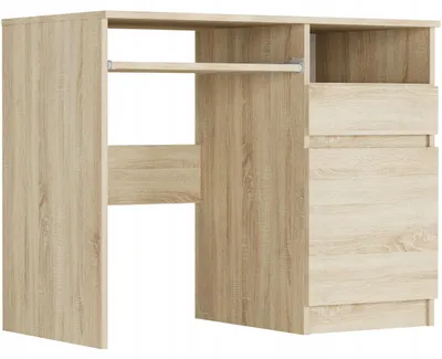 Obrázek produktu pro Psací stůl počítačový 96cm pravé zásuvka FRAMIRE N-35 sonoma