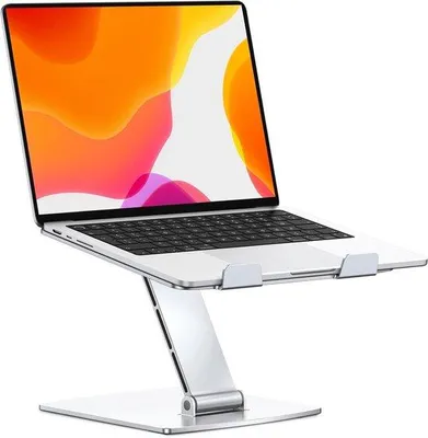 Produktbild von Ergonomische Laptopstandaart aus Aluminium – Schnelle Kühlung – Geeignet für 10–16 Zoll Notebooks