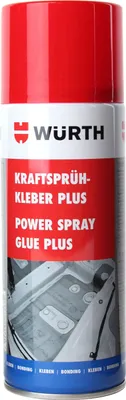 Produktbild von Würth Kraftsprühkleber Plus, Kontaktklebstoff, Sprühdose, Sprühflasche 400ml