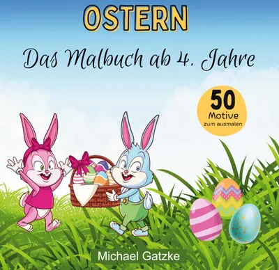 Produktbild von Ostermalbuch für Kinder ab 4 Jahren