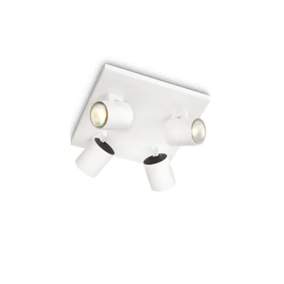 Obrázok produktu pre Philips myLiving 530943112, Bodové osvetlenie, GU10, 4 žiaroviek, LED, 220-240 V, Biela