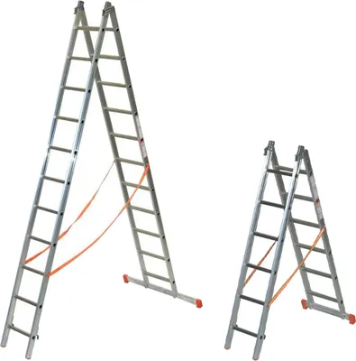 Produktbild von Facal Mehrzweckleiter 2-teilig GENIA S300 2x8 Sprossen