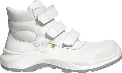 Produktbild von Abeba Sicherheits-Klettstiefel S3 SRC ESD Food Trax weiß  Größe 43