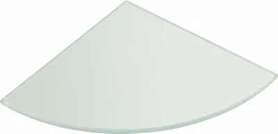 Produktbild von Eckablage, Quadrant 200x200x8mm, Milchglas