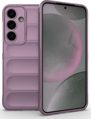 Produktbild von Mobigear Bumpy  Samsung Galaxy S25 Plus Hülle Flexibles TPU Backcover - Lila