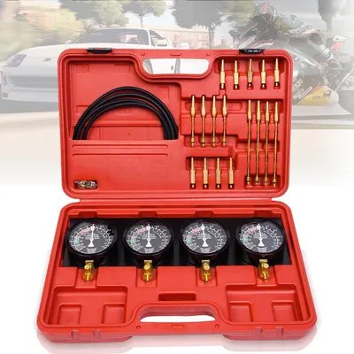 Produktbild von Vigevee Synchrontester 2-4 zum Set Synchronisieren Vergaser Vergaseruhren Synchrontestgerät Vergaser Tester Einstellen