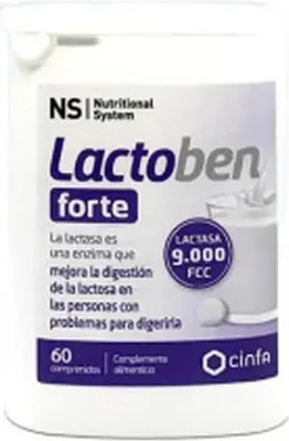 Produktbild von Ns Digestcomfort Lactoben Forte 60 Tablets