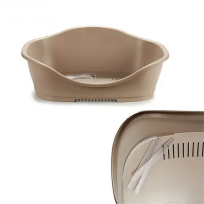 Immagine prodotto di Cuccia per cani in plastica beige Stefanplast (56 x 32 x 80 cm)
