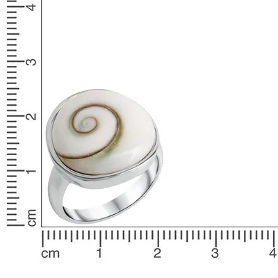 Produktbild von Zeeme Pearls Ring 925/- Sterling Silber weiß 018 (57,0) Muschel weiß 342270089