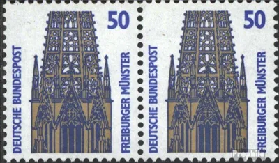 Produktbild von Briefmarken BRD (BR.Deutschland) 1987 Mi 1340A waagerechtes Paar postfrisch Sehenswürdigkeiten