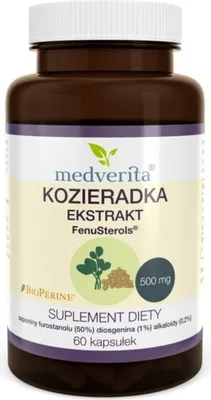 Zdjęcie produktu dla Medverita Kozieradka FenuSterols® ekstrakt - 60 kapsułek