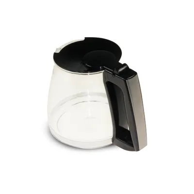 Produktbild von Melitta 6505288, Karaffe, Optima, Optima Timer, Typ M 810, 100801, Schwarz, Edelstahl, Transparent, 1 Stück(e), 1 Stück(e)