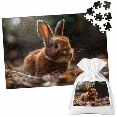 Image de Puzzle Tradycyjne - Zwierzęta Królik - 252El